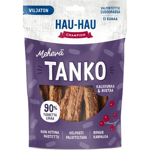 Лакомство для собак Hau-Hau 140 г Juicy Bar индейка и дичь