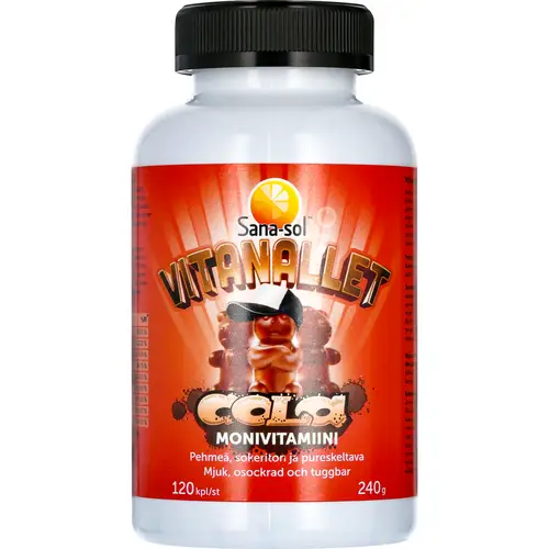 Vitanallet мультивитаминный Sana-Sol 120 шт. кола