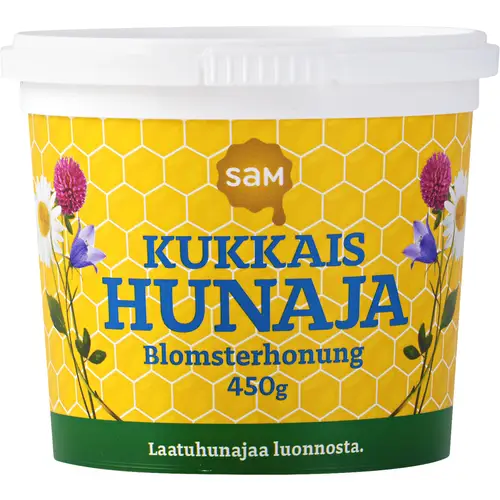 Цветочный мед Сэм 450 г кристаллический