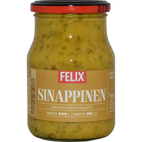 Салат из огурцов с горчицей 390 г