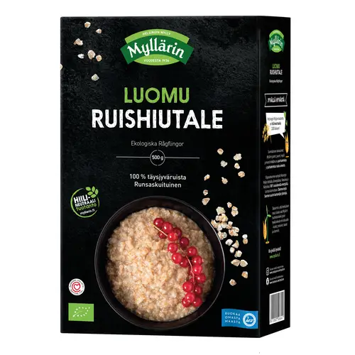 Органические ржаные хлопья 500 г