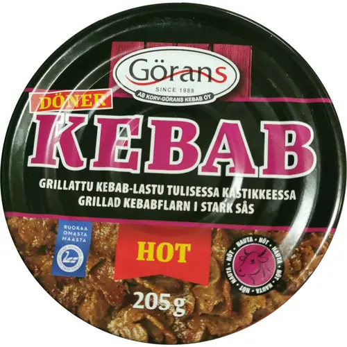 Dönerkebab Görans 205 g Hot