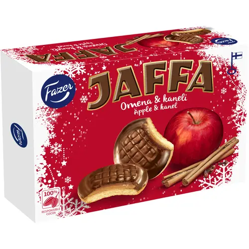 Печенье Jaffa Fazer 300 г яблоко-корица