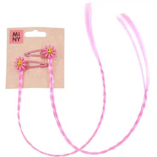 Hiuspinni Miny 2 шт. с косичками