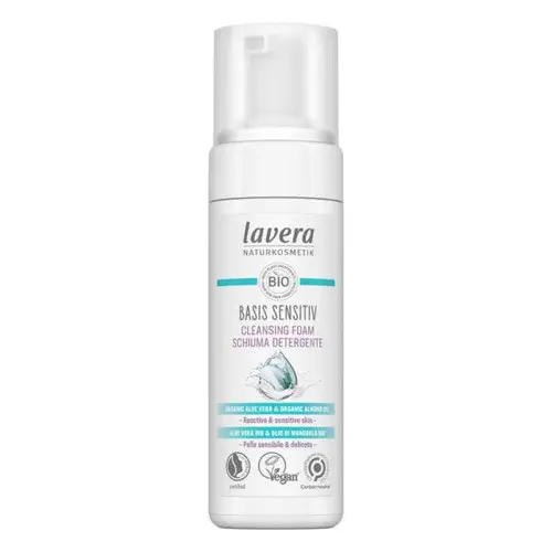 Lavera Basis Sensitiv Cleansing Foam - Очищающая пена 150 мл