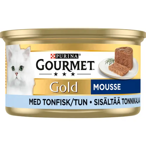 Корм для кошек Gourmet Gold 85 г мусс из тунца