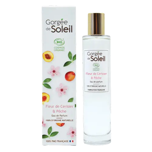 Gorgee de Soleil Bio EdP - Perfume Cherry Blossom & Peach 50 ml - batch