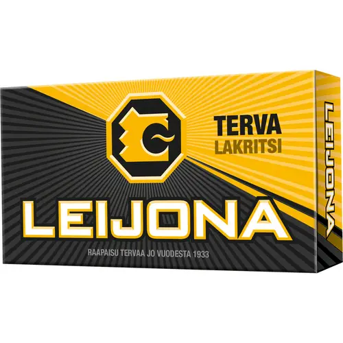 Leijona деготь солодки 32 г пастилки