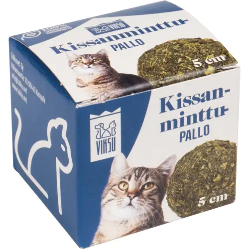 Игрушка для кошек Viksu, мятный шарик-шар