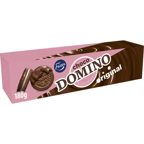 Печенье Домино Fazer 180 г Choco Original