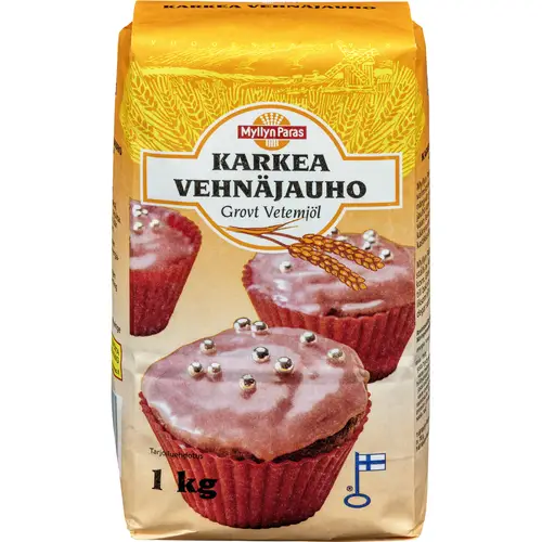 Мука пшеничная грубого помола 1 кг