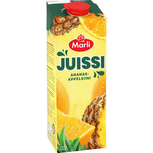Juissi Marli 1 л ананас-апельсин