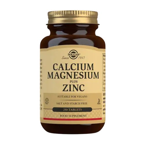 Solgar Calcium Magnesium Plus Zinc - Кальций-магний-цинк 250 табл.