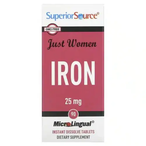 Superior Source Just Women Iron 25 мг 90 табл.