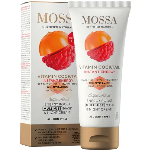 Маска/Ночной крем Mossa 60 мл Витаминный коктейль