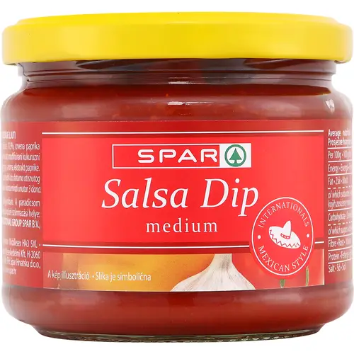 Соус сальса SPAR 315 г Medium