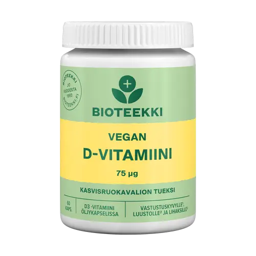 Витамин D OmniVegan от Biotek 75 мкг 60 капсул.