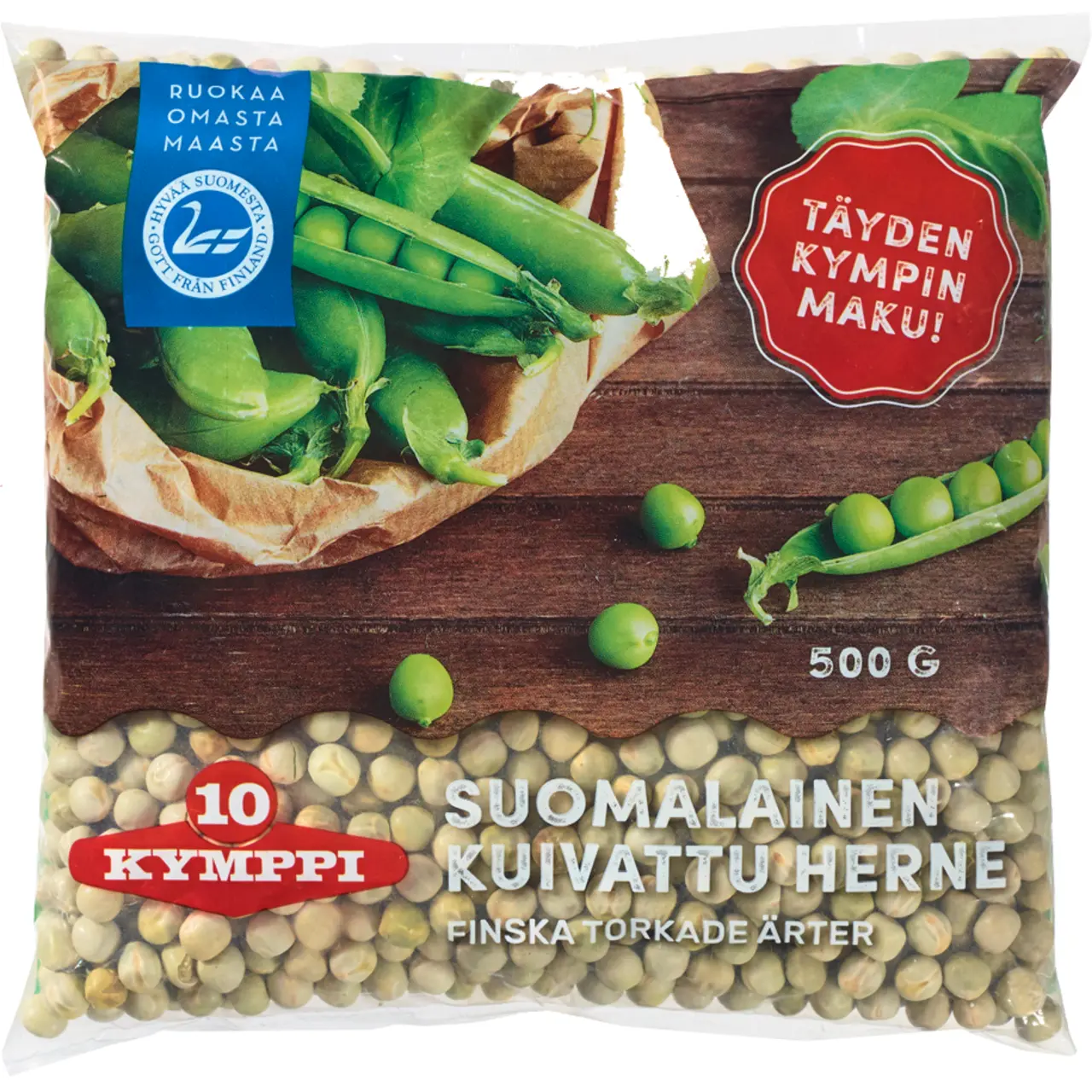 Сушеный горох Kymppi 500 гр