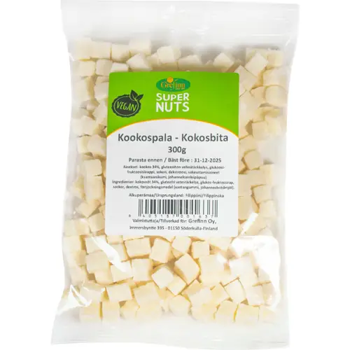 Кусочек кокоса Supernuts 300 г