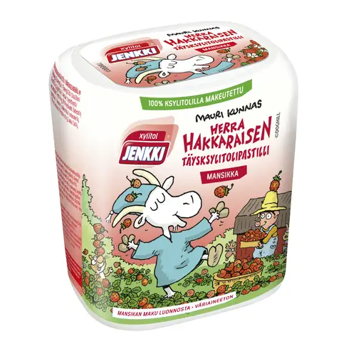 Пастила Jenkki жирная 55 г Herra Hakkarainen клубника