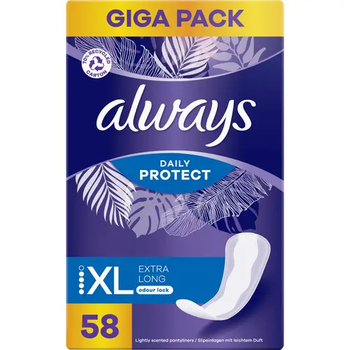 Защитные прокладки Always 58 шт. Long Plus Liner