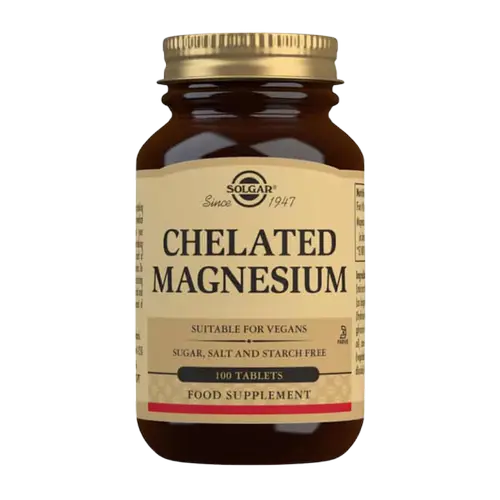Solgar Chelated Magnesium - Хелат магния 100 табл.