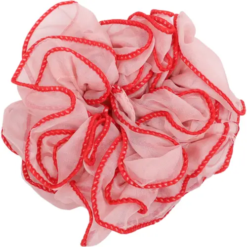 Волосы пончик Минь рыжий