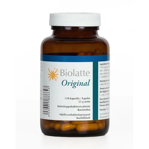 Biolatte Original - Препарат молочнокислых бактерий 110 капс.
