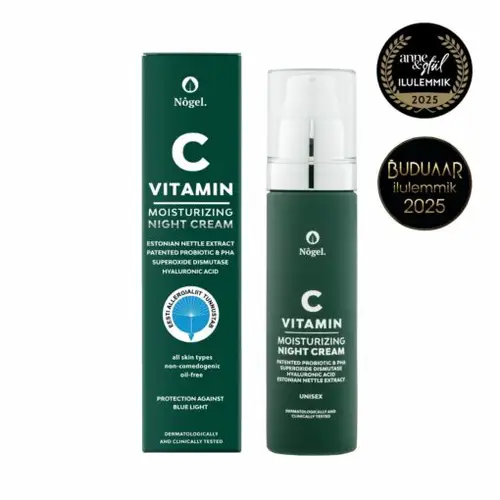 Nogel Vitamin C - Увлажняющий ночной крем 50 мл - Дата 02/2026