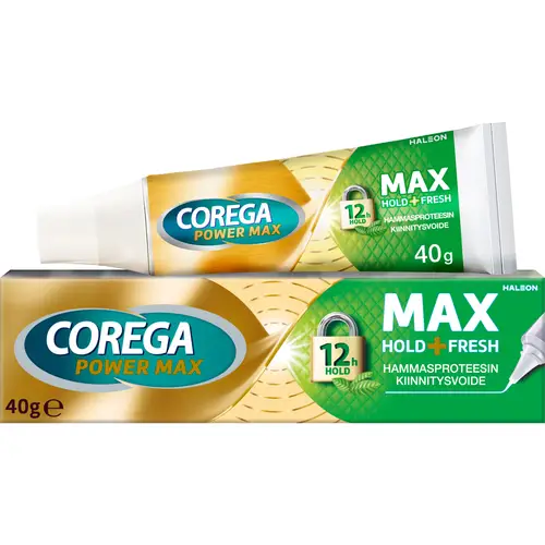 Крем для фиксации зубных протезов Corega 40 г Max Hold