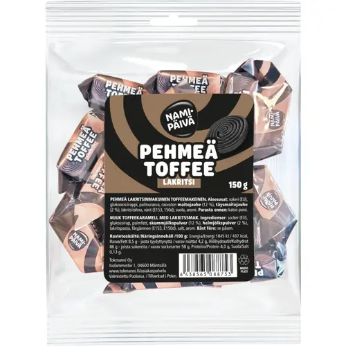 Toffee Namipäivä 150 g licorice