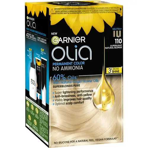 Стойкая краска Garnier Olia 110 Super Blonds