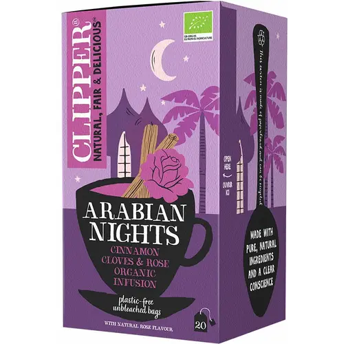 Clipper Arabian Nights - Чай со вкусом корицы и гвоздики, 20 шт.