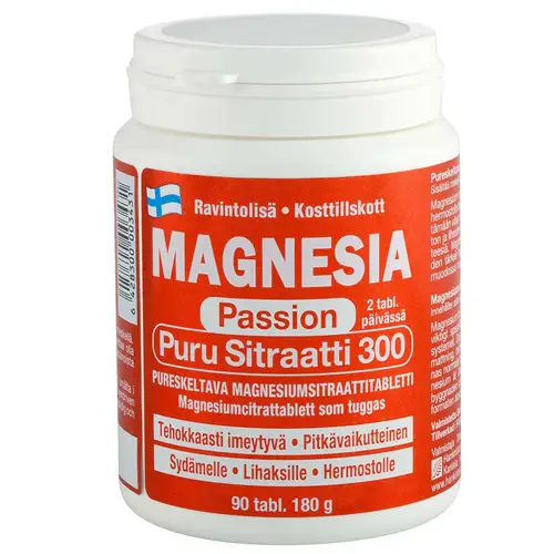 Magnesia Passion Puru Citrate 300 - Цитрат магния таблетка 90 табл.