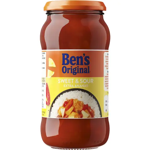 Соус Ben's Original 450 г Sweet & Sour Extra Pineapple