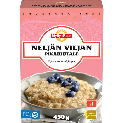 Хлопья быстрого приготовления Four Grains Mill's Best 450 г