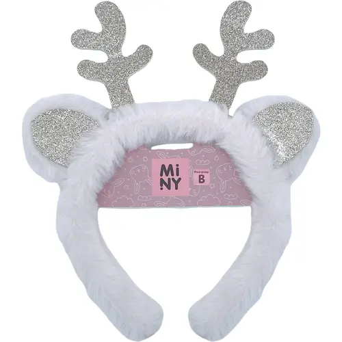 Повязка на голову Miny reindeer white