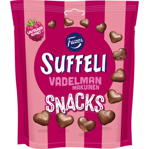 Суфле Fazer 140 г Снеки со вкусом малины