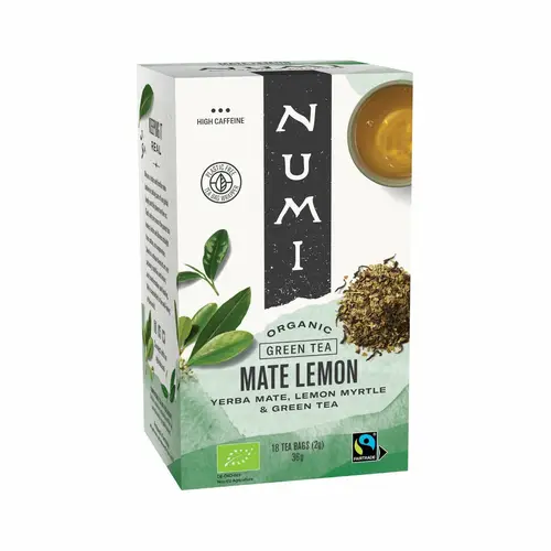 Numi Mate Lemon - Green Mate - Lemon Make 18 Tea Packets - заканчивается