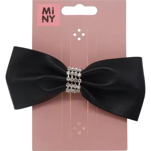 Заколка для волос Miny бант чёрный