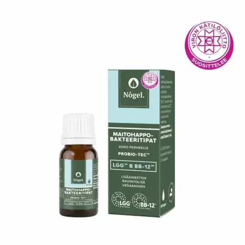 Капли с молочнокислыми бактериями Nogel 8 мл - Дата 01/2026