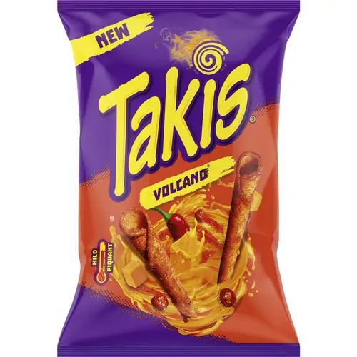 Кукурузные снеки Takis 100 г Volcano