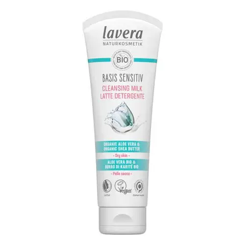 Lavera Basis Sensitiv Cleansing Milk - Очищающее молочко 125 мл