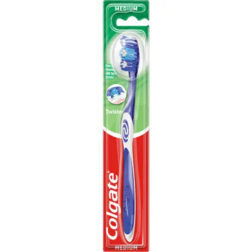 Зубная щетка Colgate Twister средней жесткости