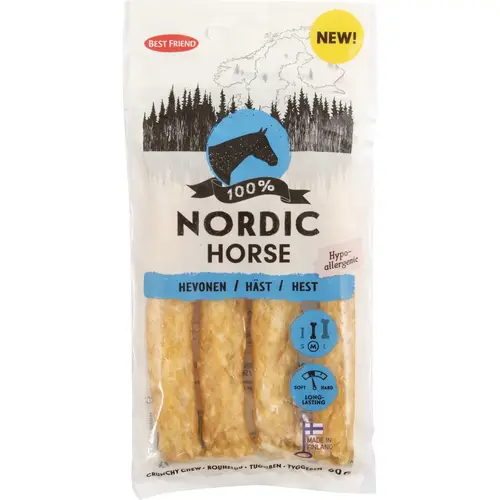 Rouluu Best Friend 4 шт. 60 г. Nordic Horse Гипоаллергенный