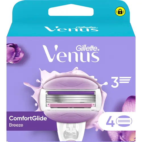 Сменные лезвия Venus 4 шт. ComfortGlide Breeze