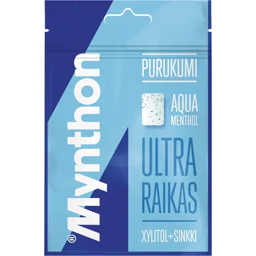 Жевательная резинка Mynthon 44 г Aqua Menthol