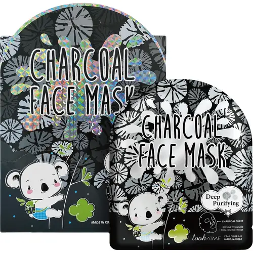 Тканевая маска Look At Me Charcoal