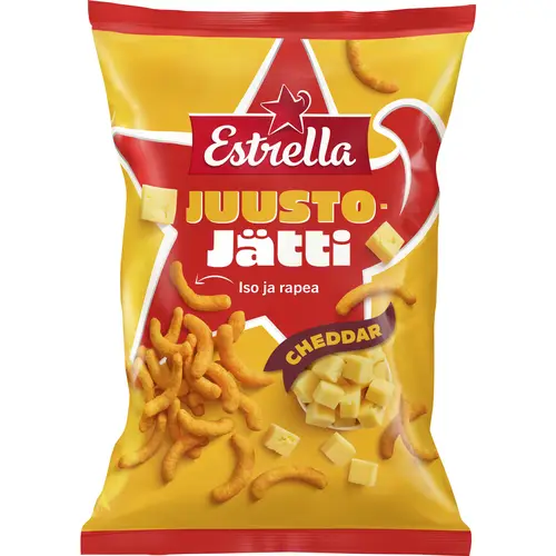 Juustosnacks Estrella 200 г Juusto-Jätti