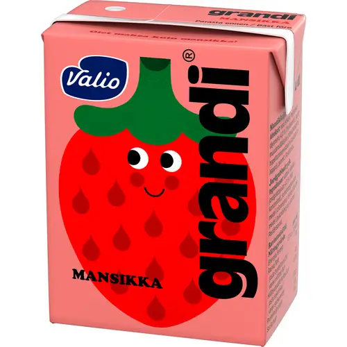 Grandi Valio 2 dl strawberry